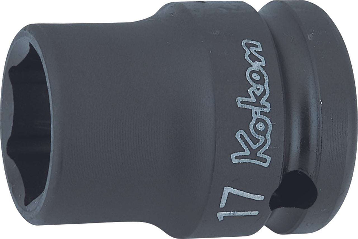 Ko-ken 14401MS-10 1/2 Sq. Dr. Socket  10mm 6 point Length 23mm Thin walled