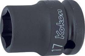 Ko-ken 14401A-3/8 1/2 Sq. Dr. Socket  3/8 6 point Length 38mm Thin walled