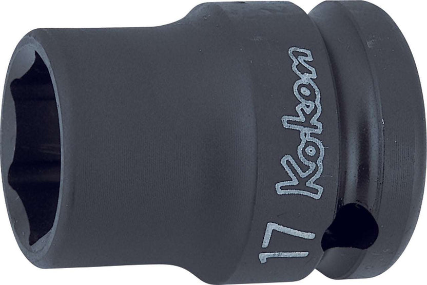 Ko-ken 14401M-15 1/2 Sq. Dr. Socket  15mm 6 point Length 38mm Thin walled Main image