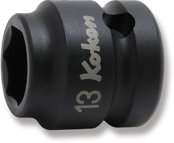 Ko-ken 14401MS-14 1/2 Sq. Dr. Socket  14mm 6 point Length 25mm Thin walled