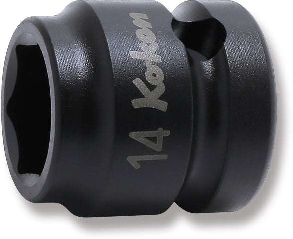 Ko-ken 14401MS-15 1/2 Sq. Dr. Socket  15mm 6 point Length 26mm Thin walled Main image