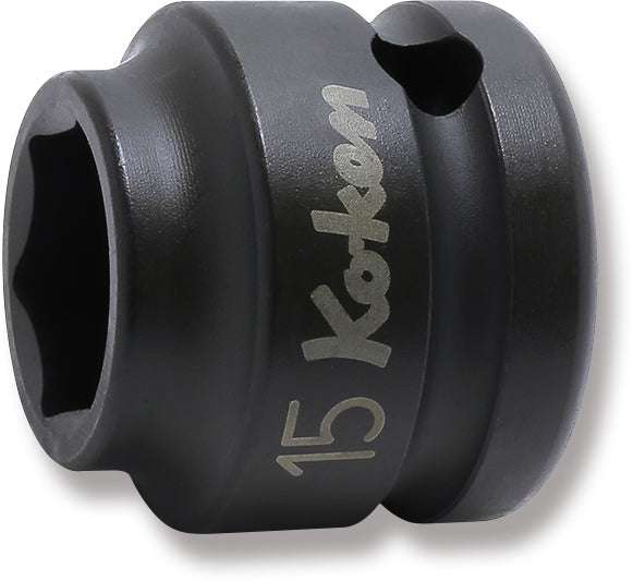 Ko-ken 14401MS-16 1/2 Sq. Dr. Socket  16mm 6 point Length 26mm Thin walled