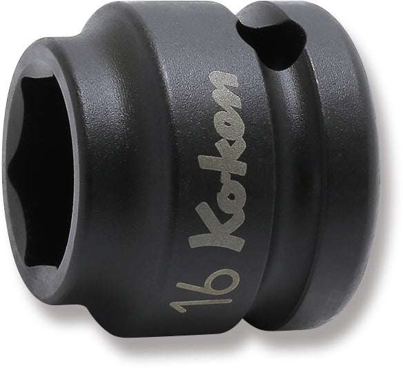 Ko-ken 14401MS-17 1/2 Sq. Dr. Socket  17mm 6 point Length 26mm Thin walled