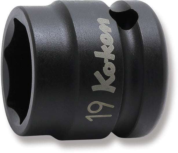 Ko-ken 14401MS-21 1/2 Sq. Dr. Socket  21mm 6 point Length 28.5mm Thin walled