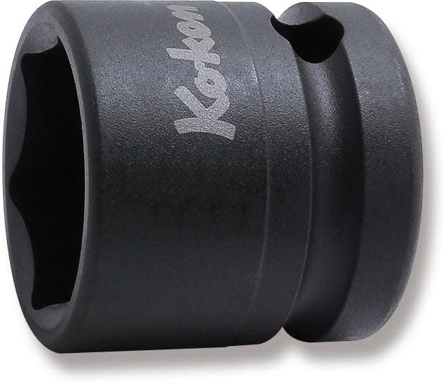 Ko-ken 14401MS-22 1/2 Sq. Dr. Socket  22mm 6 point Length 28.5mm Thin walled