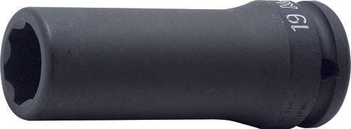 Ko-ken 15310M-19 5/8 Sq. Dr. Socket  19mm Surface Length 90mm