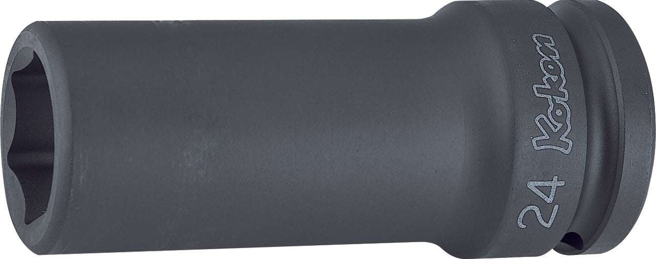 Ko-ken 14401A-3/4 1/2 Sq. Dr. Socket  3/4 6 point Length 38mm Thin walled