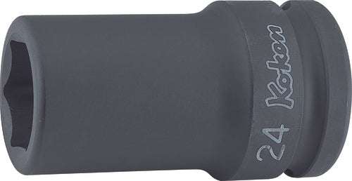 Ko-ken 16301X-19 3/4 Sq. Dr. Socket  19mm 6 point Length 75mm Thin walled