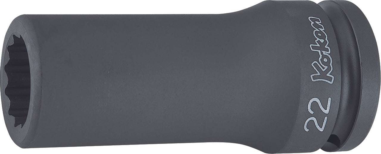 Ko-ken 16305M-21 3/4 Sq. Dr. Socket  21mm 12 point Length 100mm
