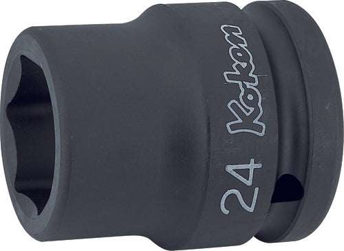 Ko-ken 16401M-22 3/4 Sq. Dr. Socket  22mm 6 point Length 50mm Thin walled Main image