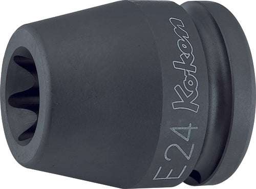 Ko-ken 16425-E22 3/4 Sq. Dr. Impact TORXÂ® E22 Socket - Length 50mm