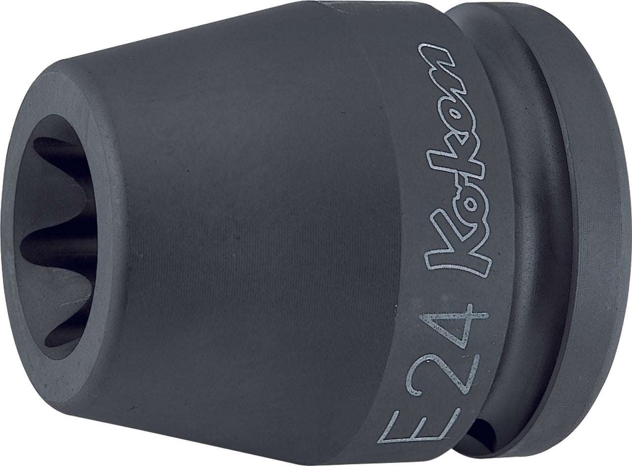 Ko-ken 16425-E28 3/4 Sq. Dr. Impact TORXÂ® E28 Socket - Length 60mm