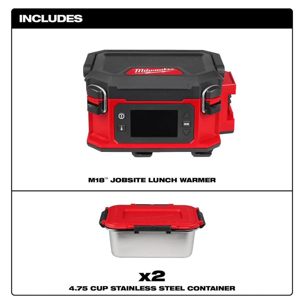 Milwaukee Tool M18 JOBSITE LUNCH WARMER
