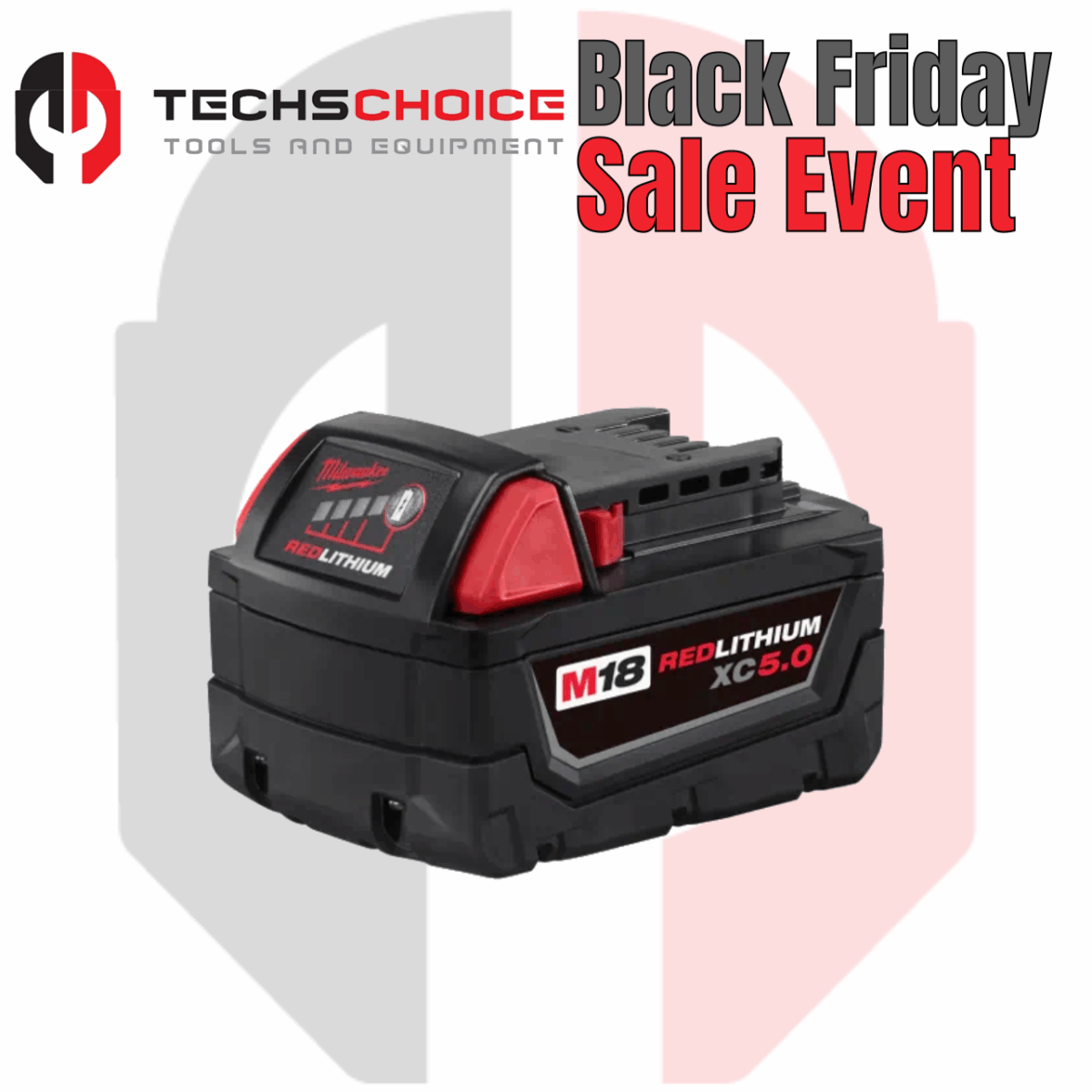 M18 REDLITH XC 5.0AH EXT CAP BATTERY PACK