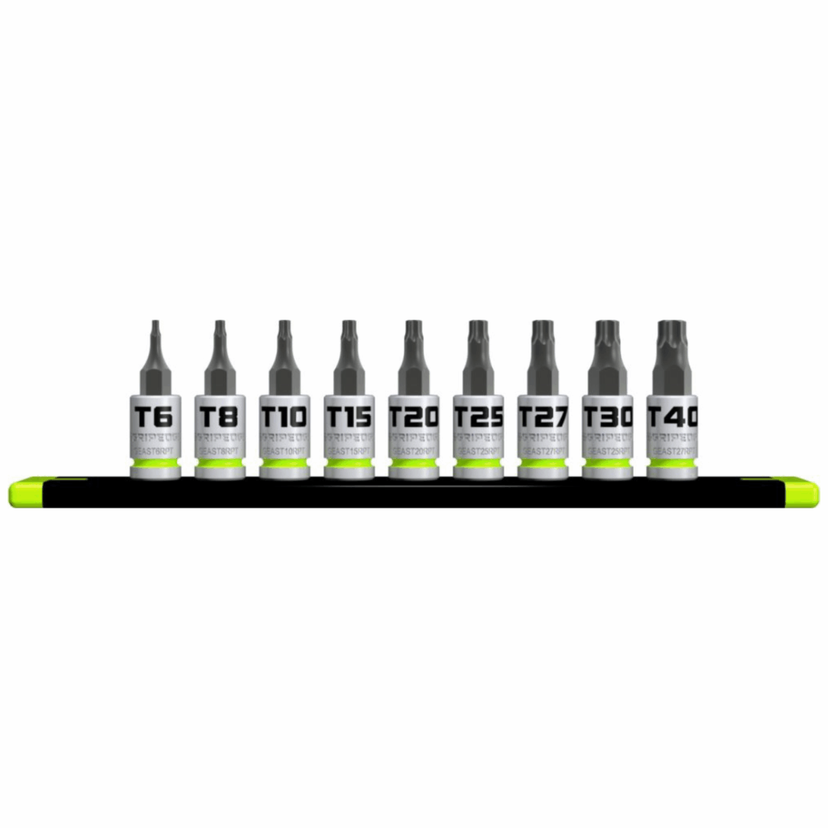GripEdge 9-PC 1/4" Dr RPT Star(Torx) Driver Set Main image