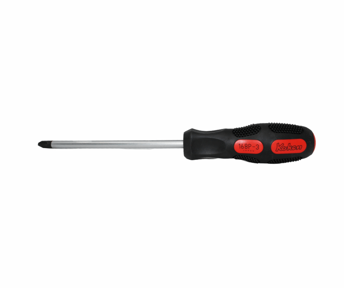 Ko-ken 168P-PZ1 Screwdriver  PZ1  Length 175mm Main image