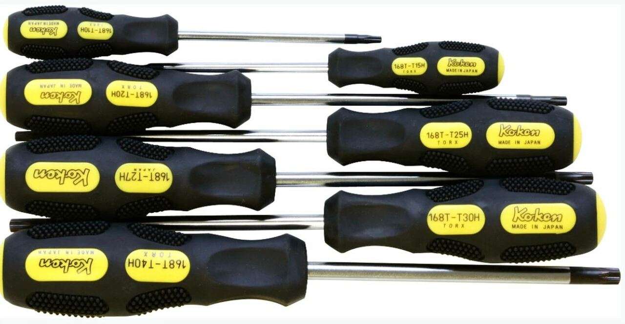 Ko-ken 168T-10IP(40) TORXplusÂ® 10IP Screwdriver - Length 110mm Main image