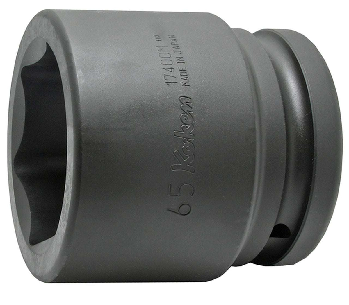Ko-ken 17400M-55 1.1/2 Sq. Dr. Socket  55mm 6 point Length 90mm