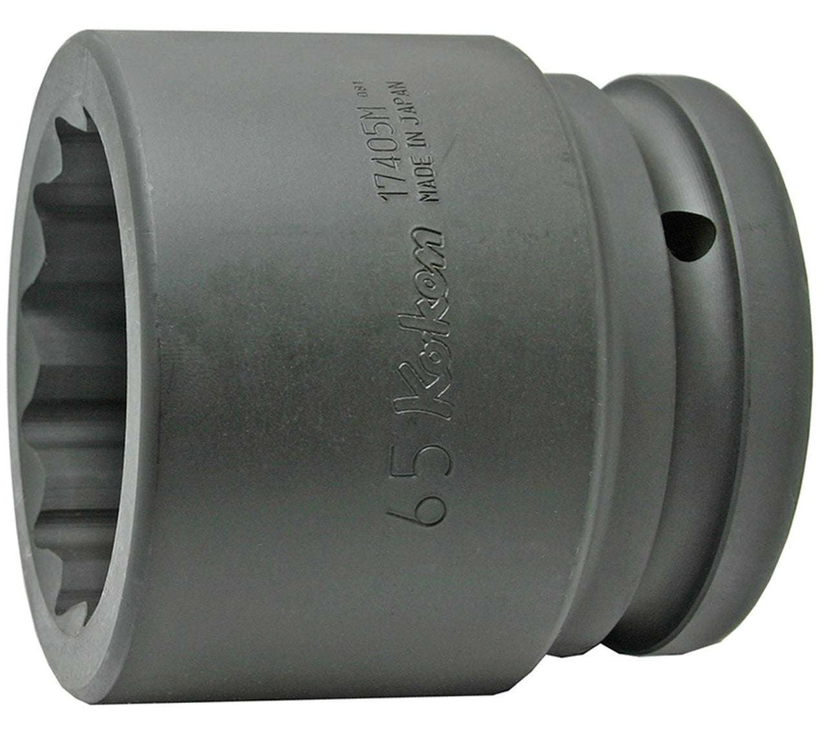 Ko-ken 17405M-90 1.1/2 Sq. Dr. Socket  90mm 12 point Length 112mm