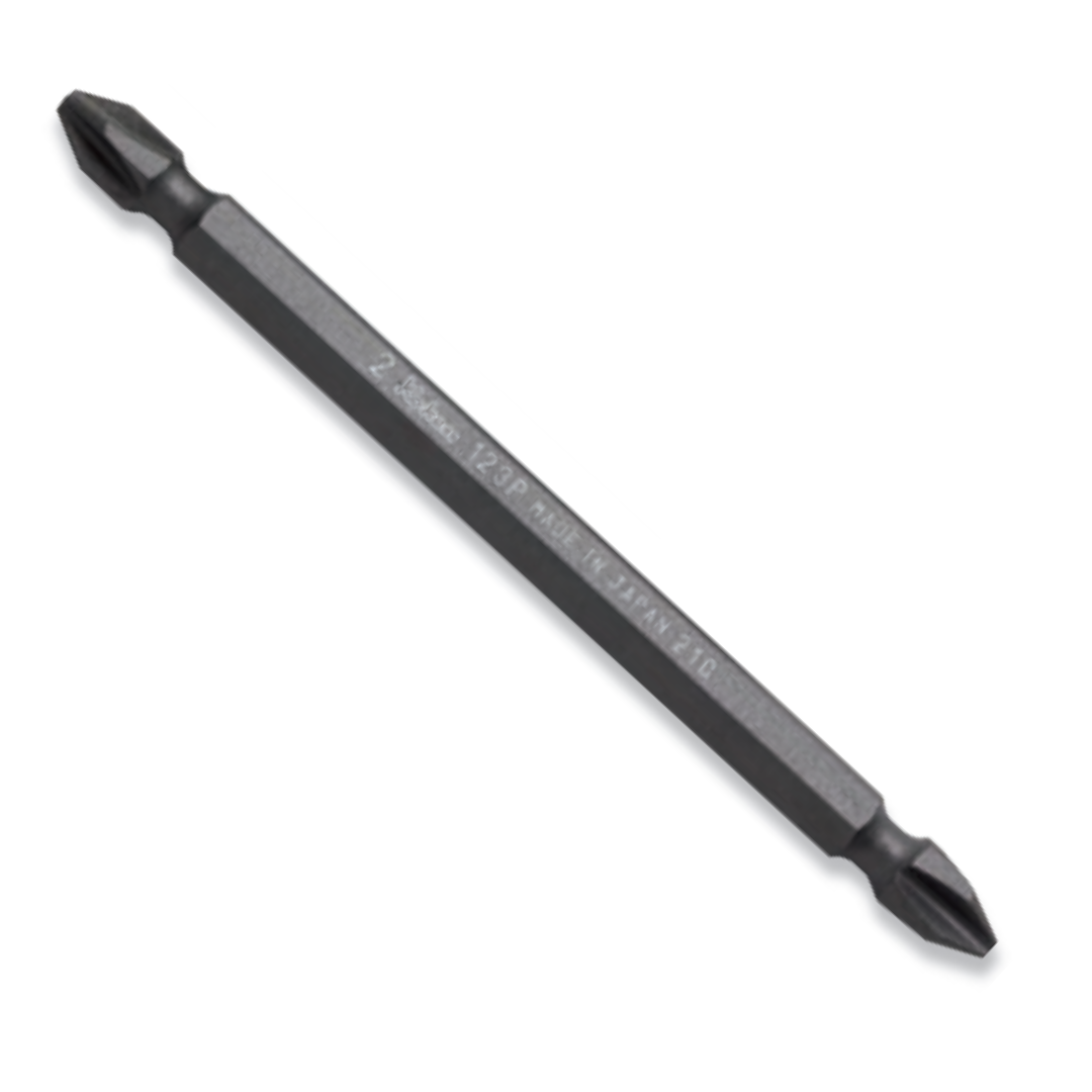 Ko-ken 123PG.75-1(9) 1/4 Hex Dr. Double Ended Bit  PH1  Length 75mm Magnetized Main image