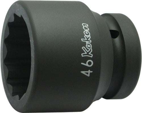 Ko-ken 18405M-55 1 Sq. Dr. Socket  55mm 12 point Length 75mm