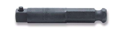 Ko-ken 186.75P-3/8 7/16 Hex Dr. Adaptor  3/8 Square Length 75mm Pin type
