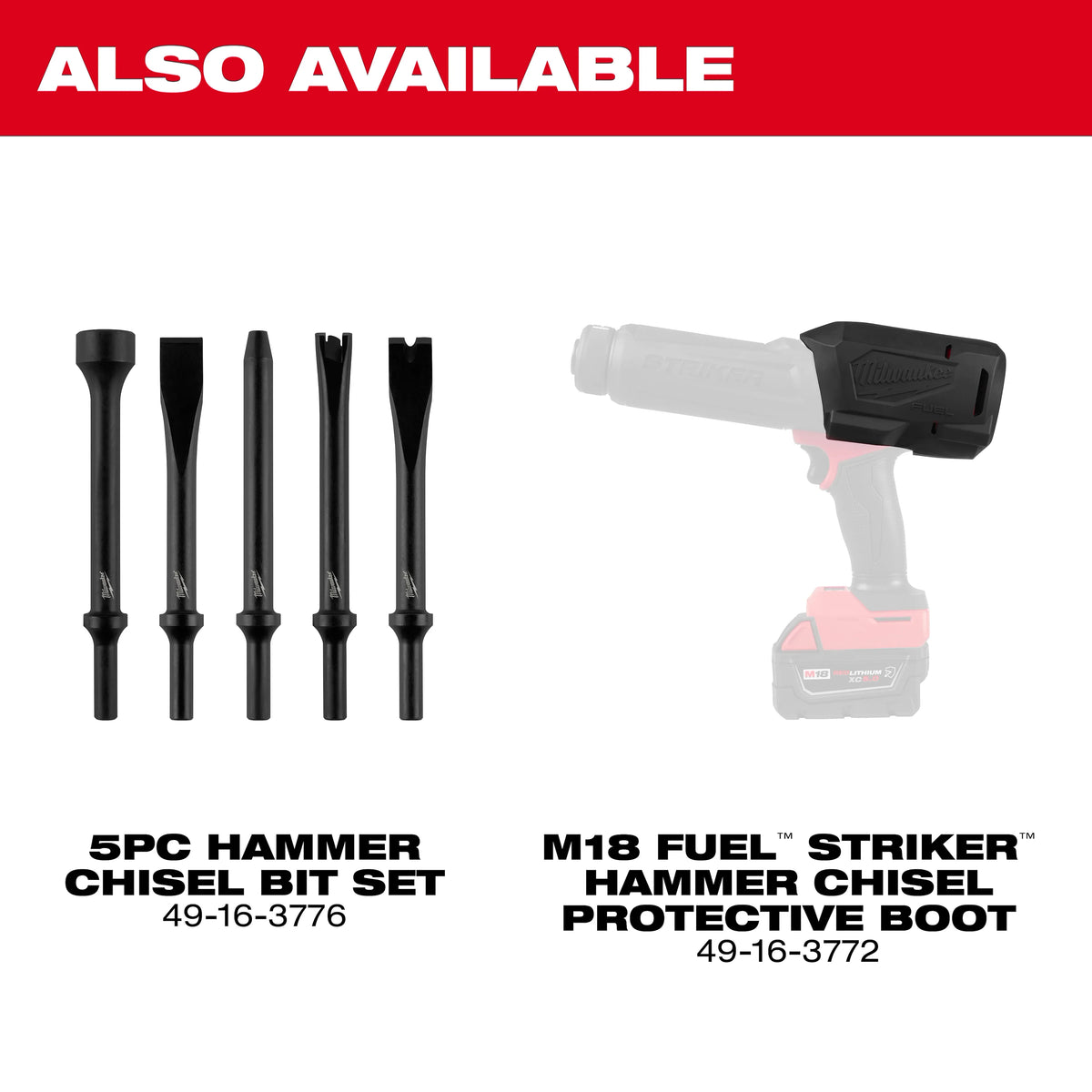 PREORDER: M18 FUEL™ STRIKER™ Hammer Chisel