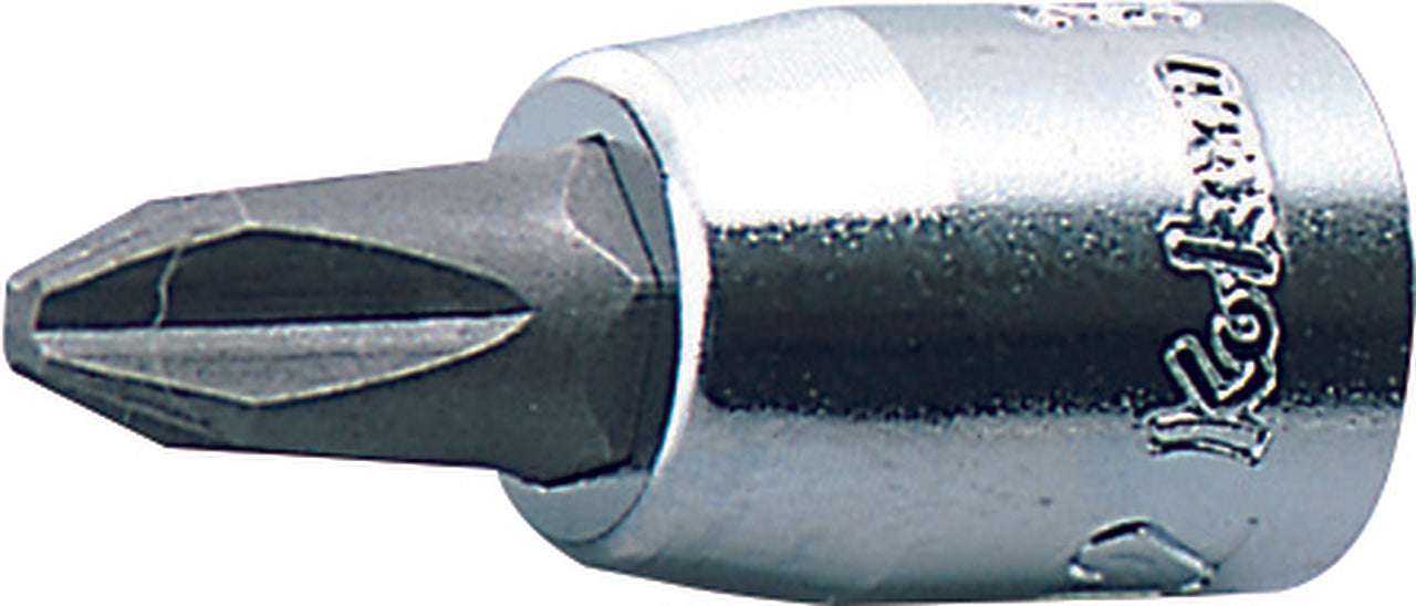 Ko-ken 2000.28-4 1/4 Sq. Dr. Bit Socket  PH4  Length 28mm