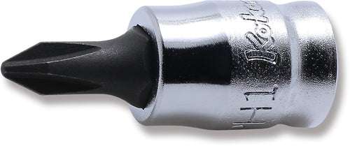 Ko-ken 2000Z.28-2 1/4 Sq. Dr. Bit Socket  PH2  Length 28mm Z-series