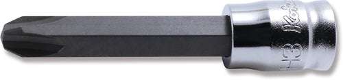 Ko-ken 2005.25-10 1/4 Sq. Dr. Bit Socket Slotted 1.6X10  Length 25mm Main image