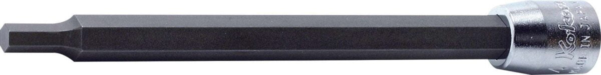 Ko-ken 2010M.100-2 1/4 Sq. Dr. Bit Socket  2mm Hex Length 100mm