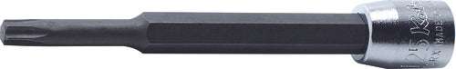 Ko-ken 2025Z.28-T10 1/4 Sq. Dr. Z-Series TORXÂ®  T10 Bit Socket -  Length 28mm