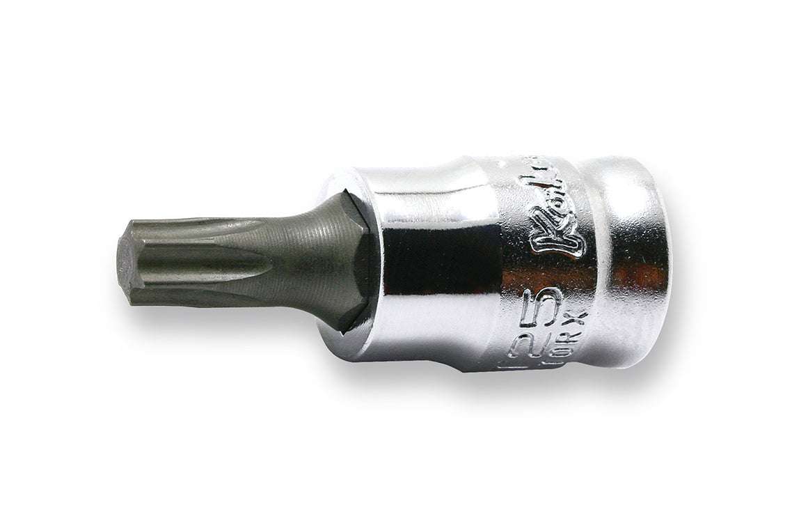 Ko-ken 2025Z.28-T20 1/4 Sq. Dr. Z-Series TORXÂ® T20 Bit Socket - Length 28mm