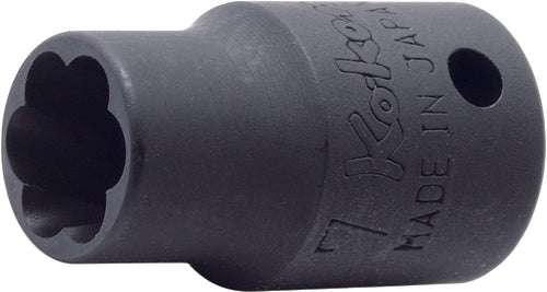 Ko-ken 2127-4.5 1/4 Sq. Dr. Nut Twister  4.5mm  Length 23mm