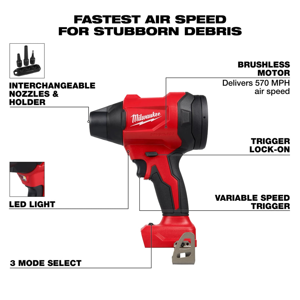Milwaukee Tool M18 Brushless Precision Blower