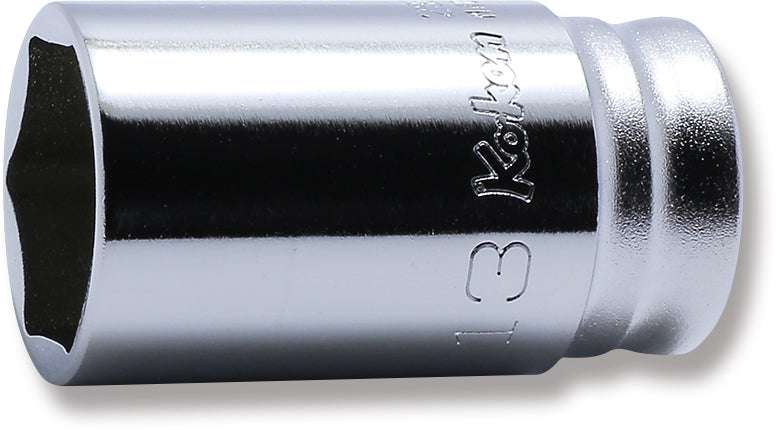 Ko-ken 2300XZ-14 1/4 Sq. Dr. Socket  14mm 6 point Length 30mm Z-series