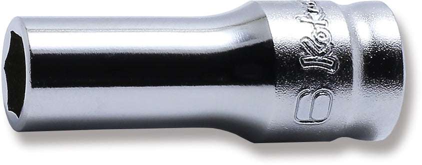 Ko-ken 2300XZ-7 1/4 Sq. Dr. Socket  7mm 6 point Length 30mm Z-series Main image