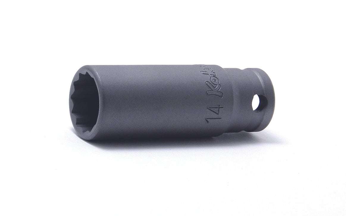 Ko-ken 23305M-8 3/8 Sq. Dr. Socket  8mm 12 point Length 55mm