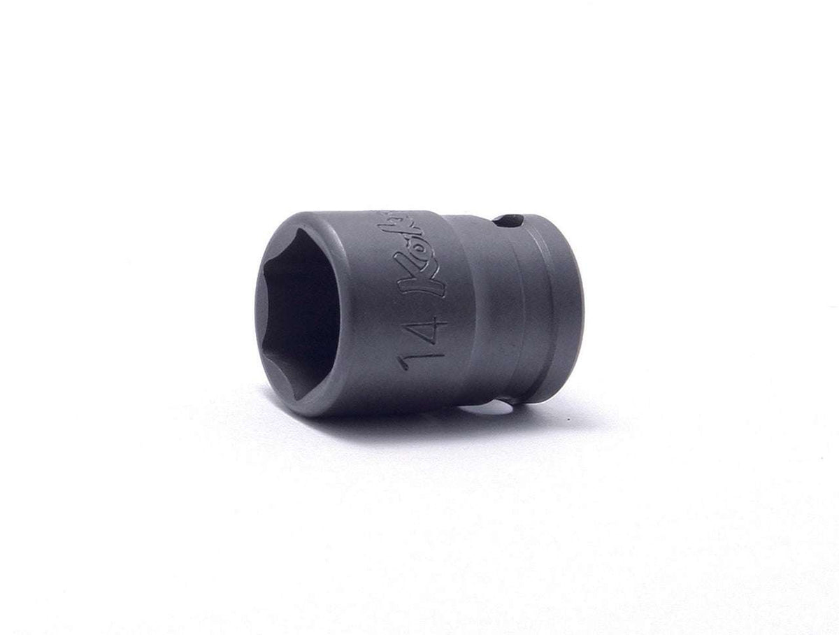 Ko-ken 23400M-6 3/8 Sq. Dr. Socket  6mm 6 point Length 26mm