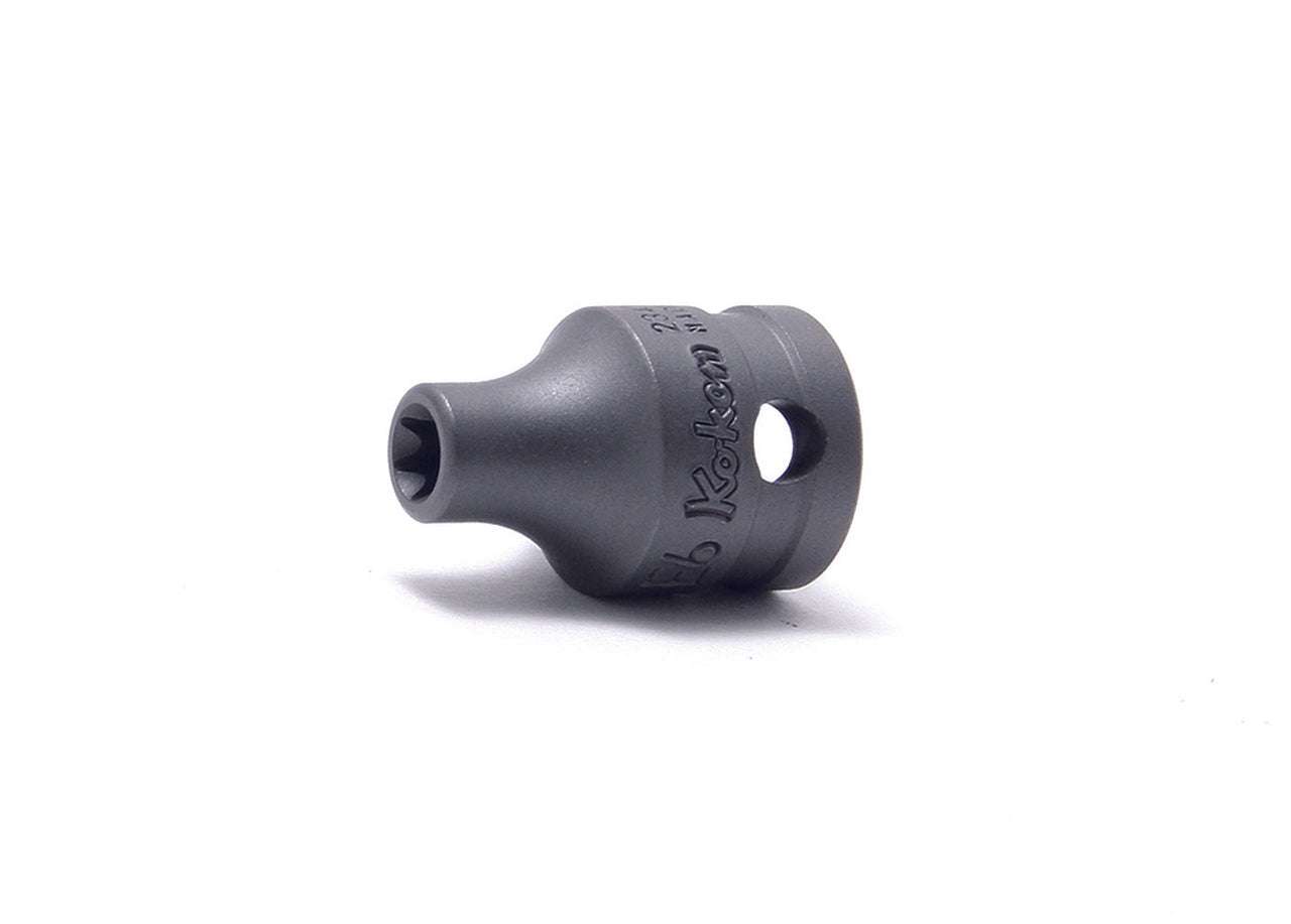 Ko-ken 23425-E5 3/8 Sq. Dr. Industrial TORXÂ® E5 Socket - Length 26mm