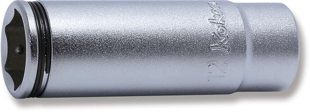 Ko-ken 2350M-13 1/4 Sq. Dr.  Deep NUT GRIP® Socket 13mm