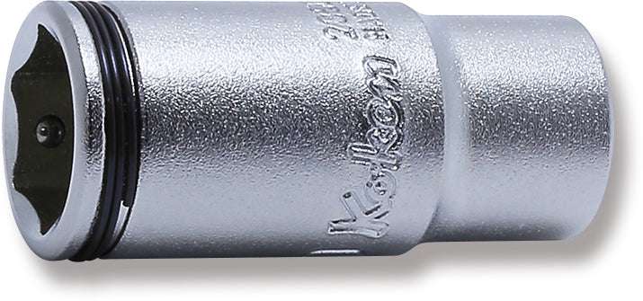 Ko-ken 2350X-8 1/4 Sq. Dr. Semi-Deep NUT GRIPÂ® Socket 8mm