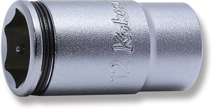 Ko-ken 2350X-13 1/4 Sq. Dr. Semi-Deep NUT GRIP® Socket 13mm