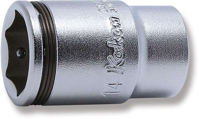 Ko-ken 2350X-5 1/4 Sq. Dr. Semi-Deep NUT GRIP® Socket 5mm