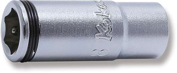 Ko-ken 2350X-9 1/4 Sq. Dr. Semi-Deep NUT GRIP® Socket 9mm