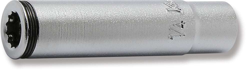 Ko-ken 2355A-1/4 1/4" Sq. Drive 12-Point SAE Deep Nut Grip Socket in 1/4