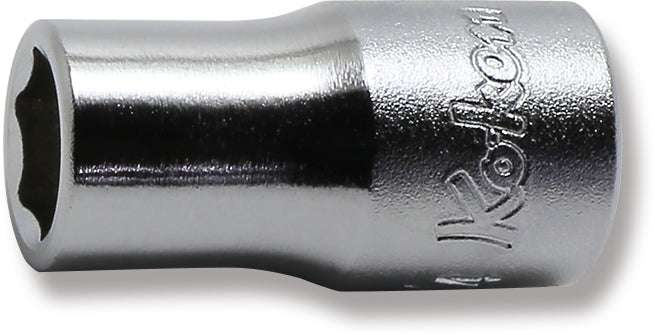 Ko-ken 2400A-1/8 1/4 Sq. Dr. Socket  1/8 6 point Length 22mm