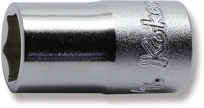 Ko-ken 2400A-5/32 1/4 Sq. Dr. Socket  5/32 6 point Length 22mm