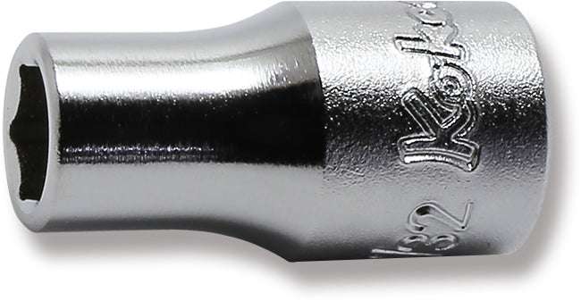 Ko-ken 2400A-9/16 1/4 Sq. Dr. Socket  9/16 6 point Length 24mm