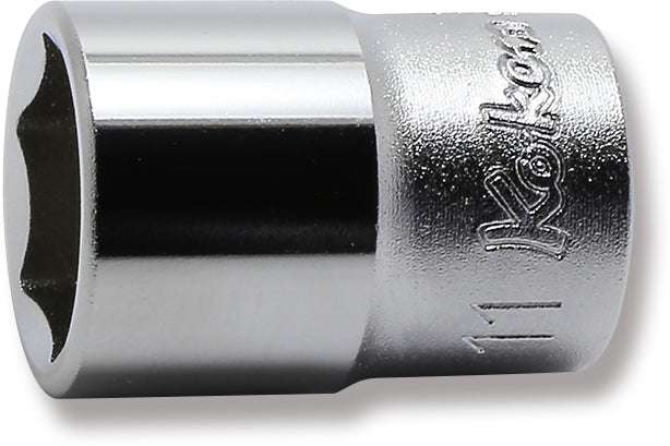 Ko-ken 2400M-12 1/4 Sq. Dr. Socket  12mm 6 point Length 22mm